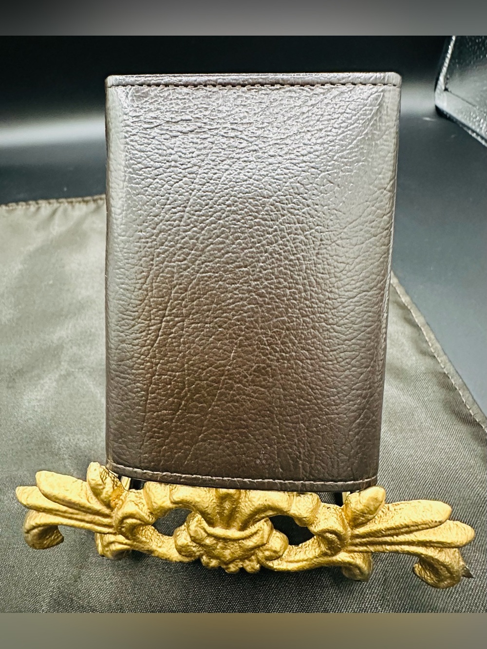 VTG Prince Gardner Top Grain Cowhide Leather Trifold Wallet NIB Deadstock